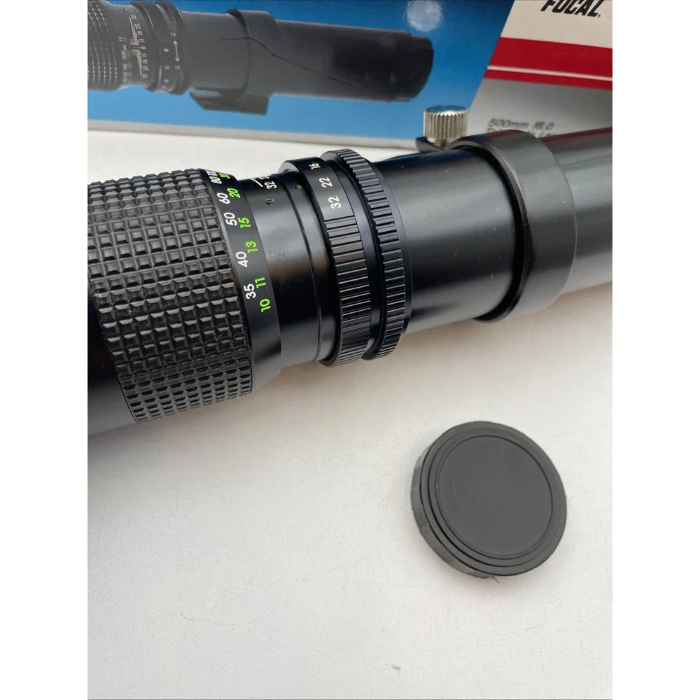 FOCAL 500MM F8.0 TELEPHOTO LENS 1000MM WITH 2X CONVERTER
